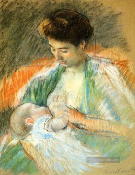 Mutter Rose Krankenpflege ihr Kind Mütter Kinder Mary Cassatt Ölgemälde